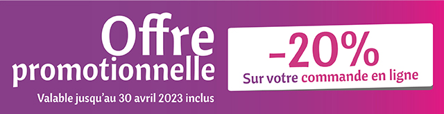 Offre promotionnelle -20%
